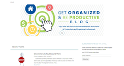 Desktop Screenshot of napogetorganized.com